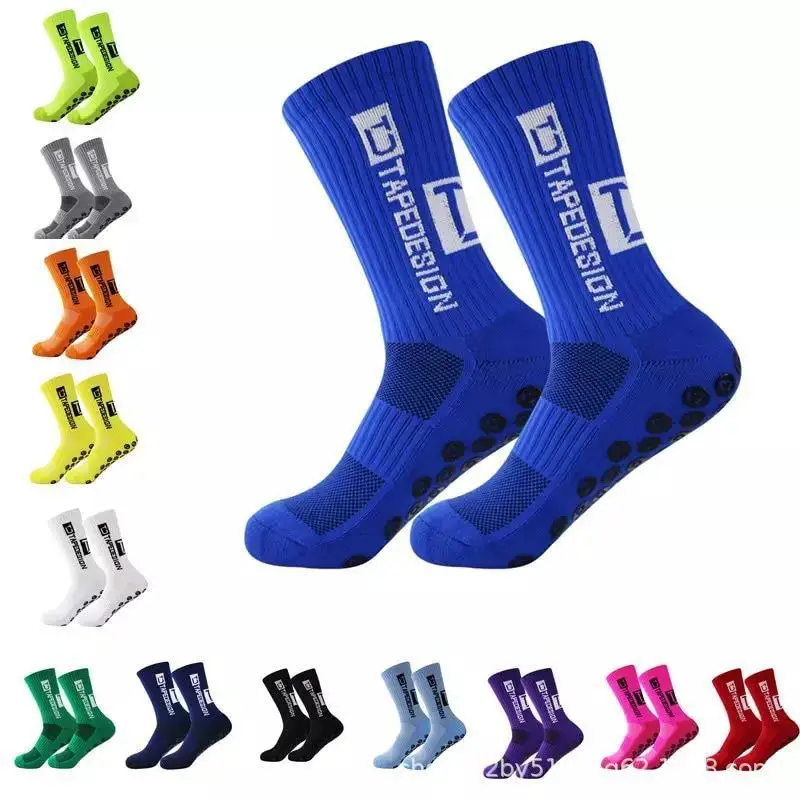 Мини футболни чорапи За мъже И жени, нескользящие футбол баскетбол тенис спортни чорапи, чорапи за колоездене, конна езда, 38-45