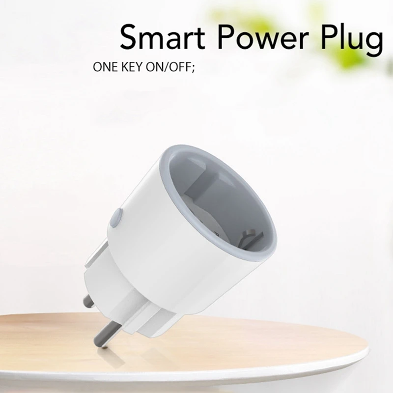 Sasha Smart Zigbee Plug Wifi Изход 3680 W 16A Наблюдение на Енергия Smart Plug Превключвател Таймер Smart Socket-EU Plug многократна употреба Здрав