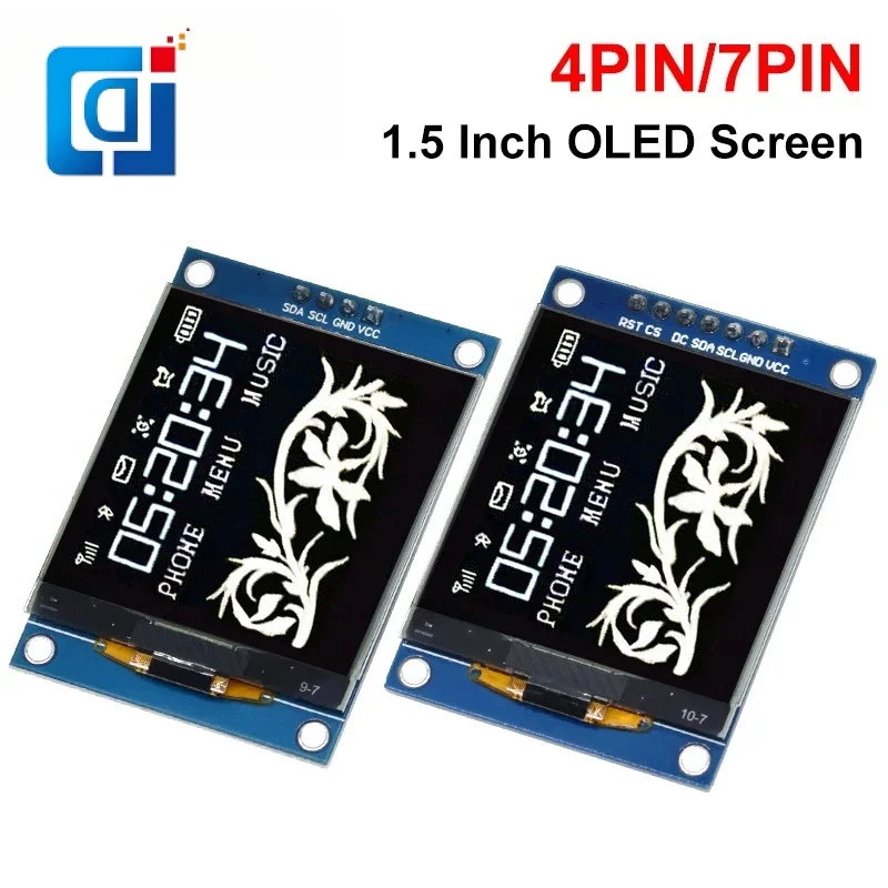 JCD АБСОЛЮТНО НОВ 1,5-инчов модул OLED екрана 128x128 високо качество за Raspberry Pi За STM32 за Arduino