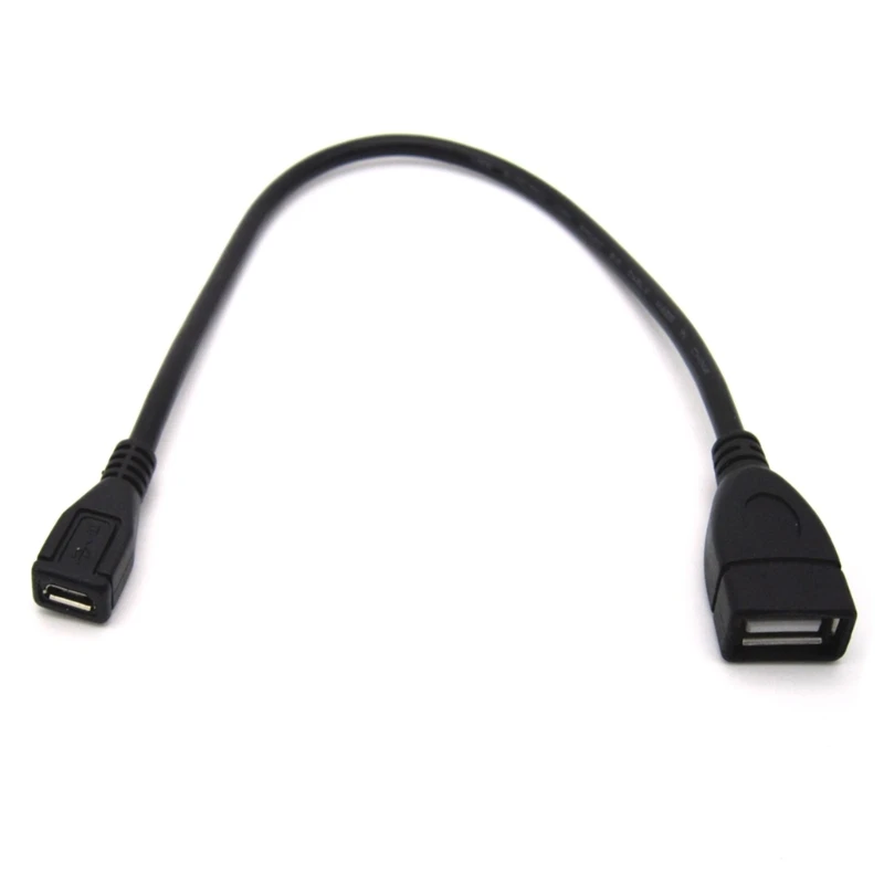 Удлинительный кабел за USB 2.0 от USB 2.0 до Micro USB, удължителен кабел конвертор, адаптер за предаване на данни и за телефон за Лаптоп
