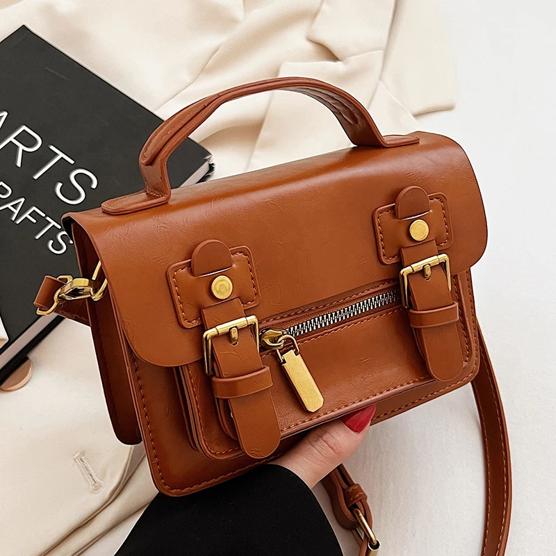 Модни дамски малки чанти от изкуствена кожа, чанти-чанти, висококачествени дамски чанти през рамо за жени, ежедневни чанти-месинджър
