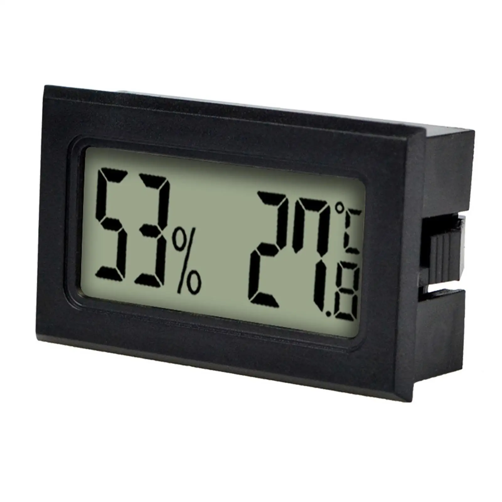 1бр вградени мини цифров термометър температурата LCD дисплей влагомеры за вътрешно хладилник Аквариум къща