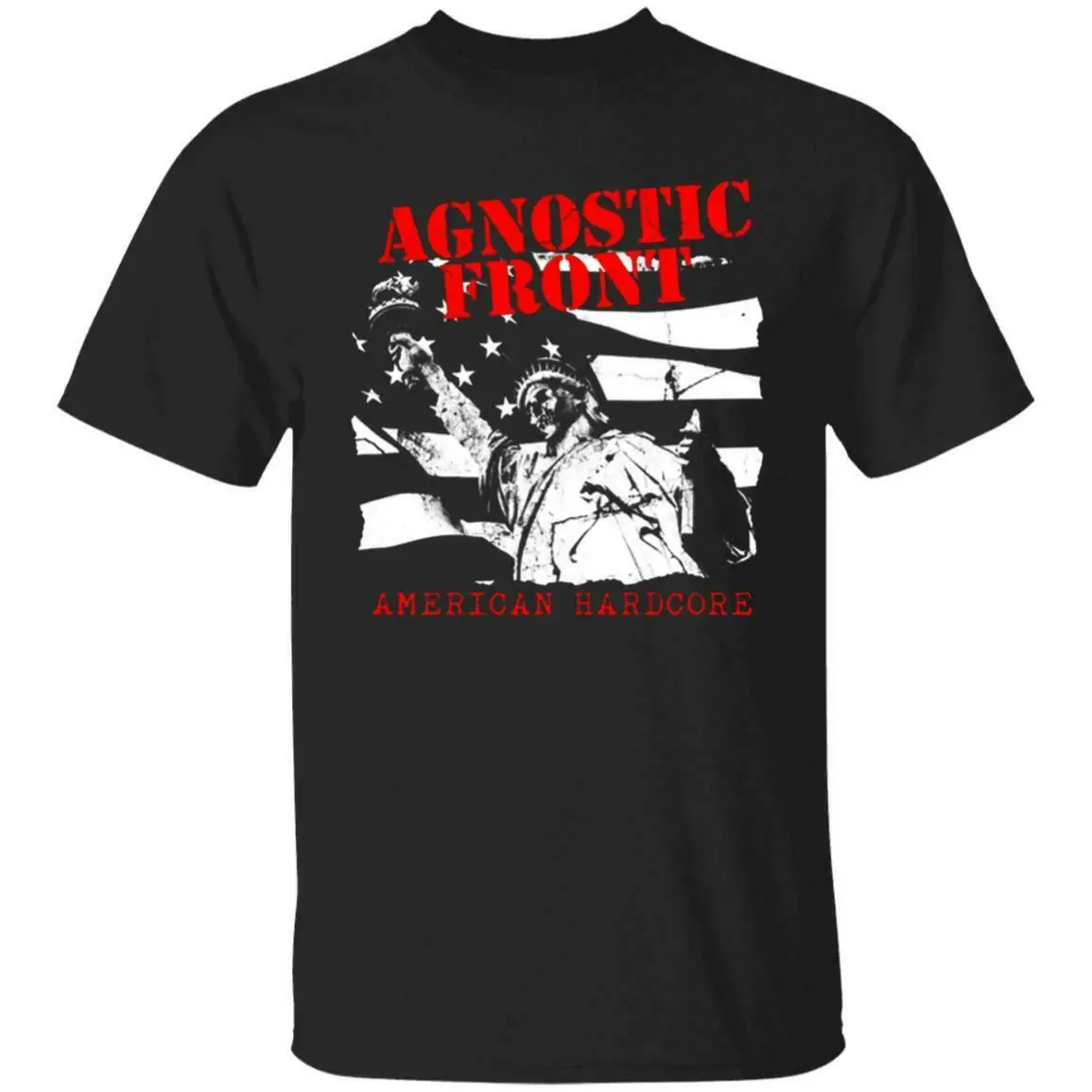 Риза-агностик отпред, риза American Hardcore, риза-унисекс подарък от America 2021
