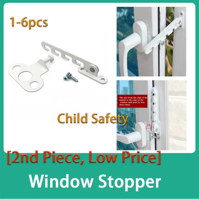 Прозорец накрайник Пластмасова Стоманена Вентилация Вътрешен Отвор на Вратите ограничителни капаче за Потребителска защита от деца Ветрозащитный скоба Инструменти за блокиране на скоби