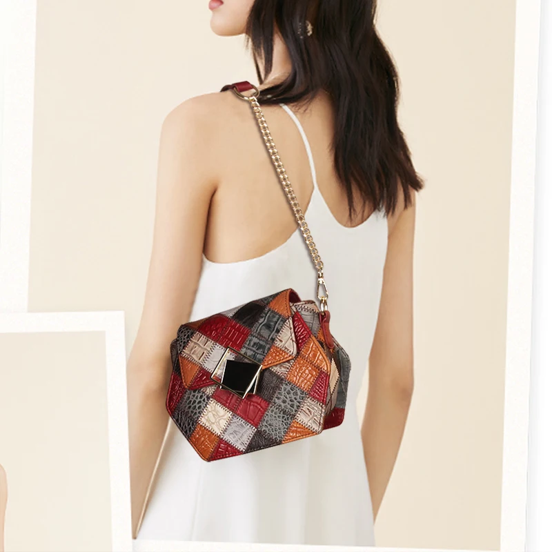 Дамска чанта-прашка Cobbler Legend от естествена кожа, чанти през рамо, женска малка чанта-софтуера на веригата