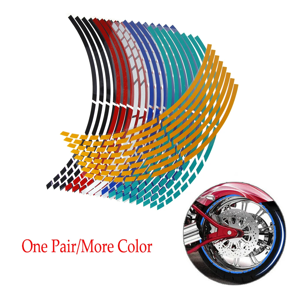 Стикери за колела на мотоциклети и гуми, отразяваща джанти за bmw-3er Touring 1 серия vw-GOLF V на ford-FOCUS
