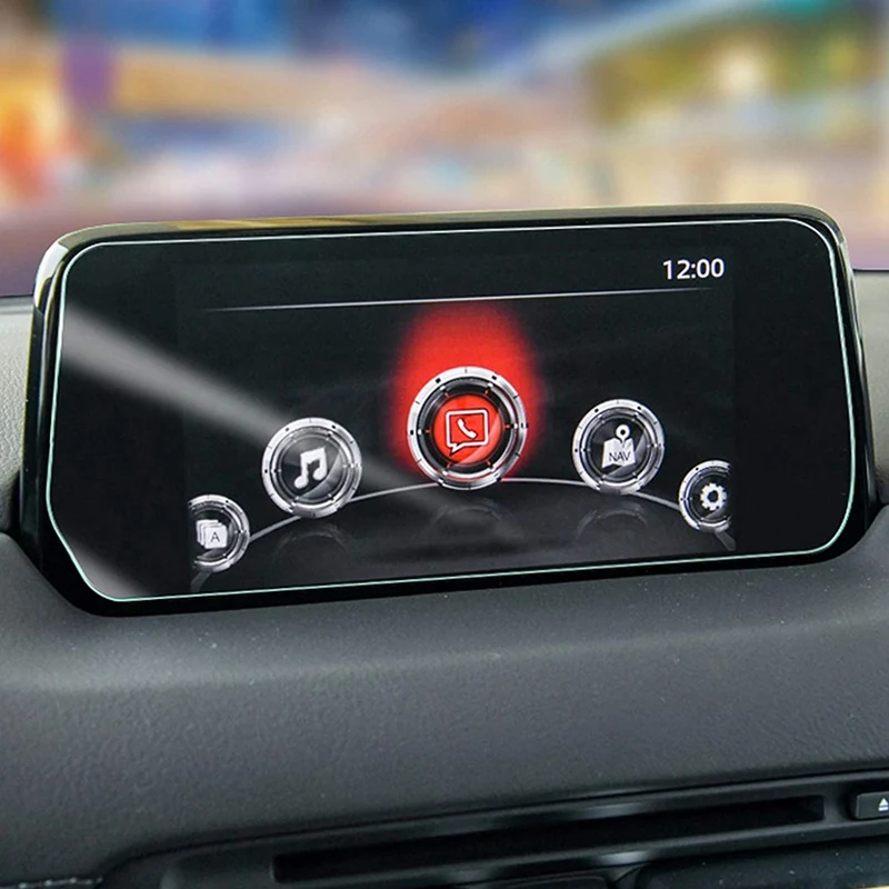 За Mazda CX-5 2017-2021 7- - Инчов авто навигация натиснете екрана на Дисплея Защитно фолио от закалено стъкло за GPS Съобщение на екрана Филм