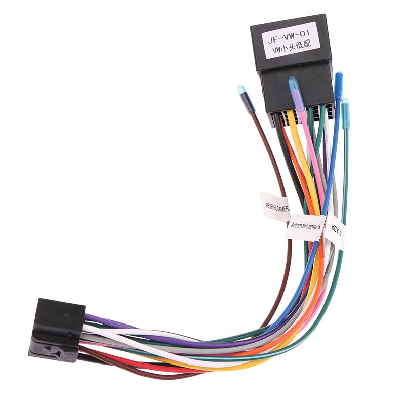 Универсален конектор КОРЕМА от щепсела в контакта Теглене кабели за радиото на автомобила Pioneer AEG Audiovox 16-пинов Кабел адаптер ISO