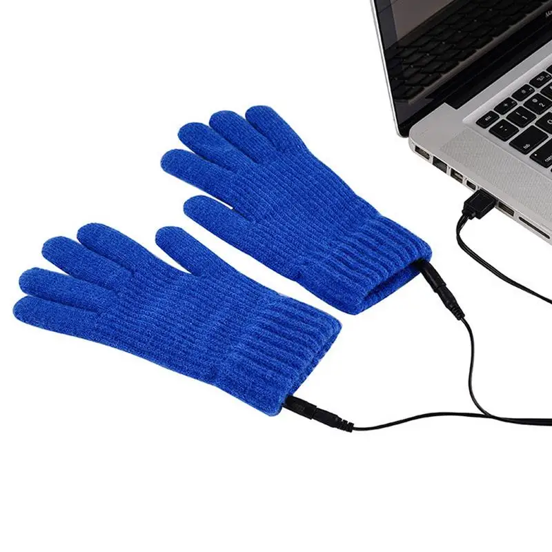 Акумулаторна отопление ръкавици с USB-топъл басейн, топли зимни ръкавици унисекс със сензорен екран, топло за ръце за целия пръст, за каране на ски