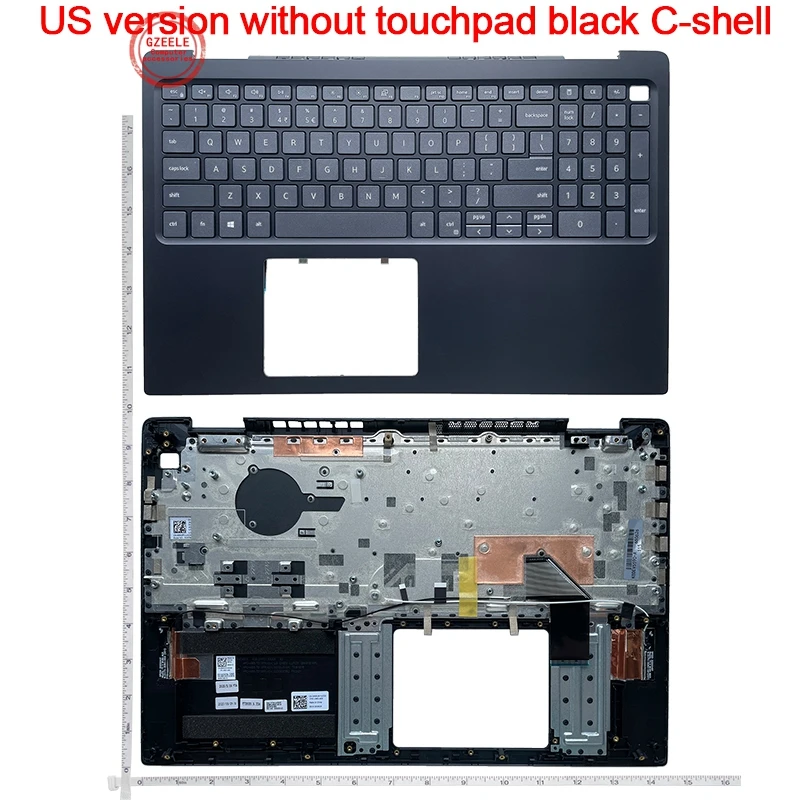 Нов лаптоп с поставка за ръцете, горната част на капака на корпуса на Dell Vostro Dell Vostro 15 5590 V5590, лаптоп без подсветка, C shell с клавиатура