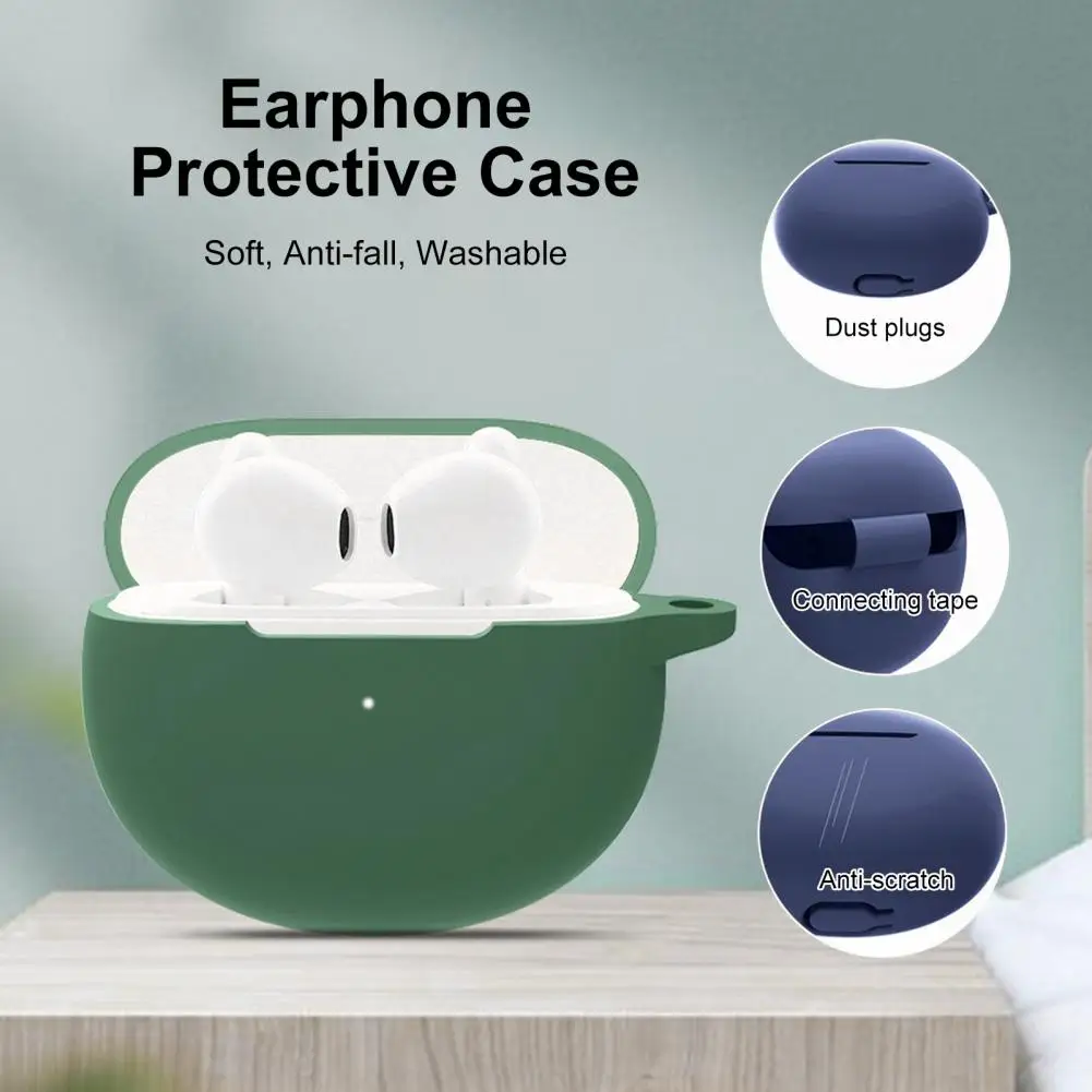 с карабинка, трайни Bluetooth слушалки, защитен калъф, преносим мек калъф за слушалки