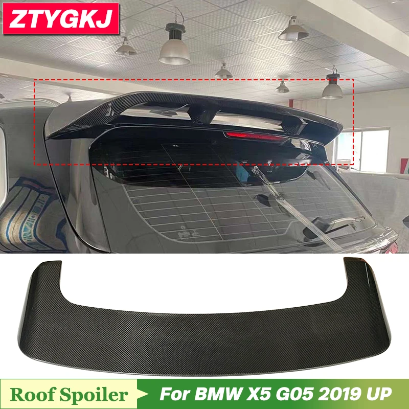 Висококачествено карбоновое крило на багажника, заден спойлер на покрива за BMW X5 G05 Tuning Up 2019