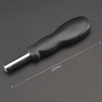 2 елемента Пластмасова отвертка с размер на отворите глава 6,35 mm, дюза за отвертки, дръжка за инструменти, шестостенни глави, за отвертки, удлинительная дръжка за инструменти