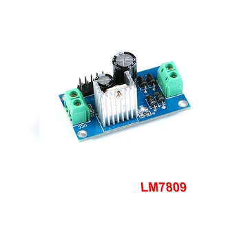 LM7809 Трехполюсный регулатор на напрежение dc/ac Модул захранване 5V 9V 12V Максимална мощност, 1.2 A