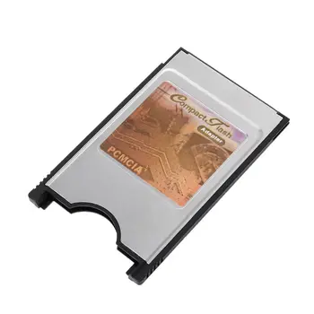 Нов адаптер Compactflash Card КАРТИ за PC Card Notebook Лаптоп PCMCIA Устройство за четене на карти компактна флаш-памет