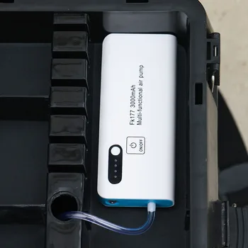 Риболовен аератор Въздушна помпа USB за зареждане на литиево-йонна батерия с Кислород помпа Автомобилни Кислород аэрационные помпи Аксесоари за риболов на шаран