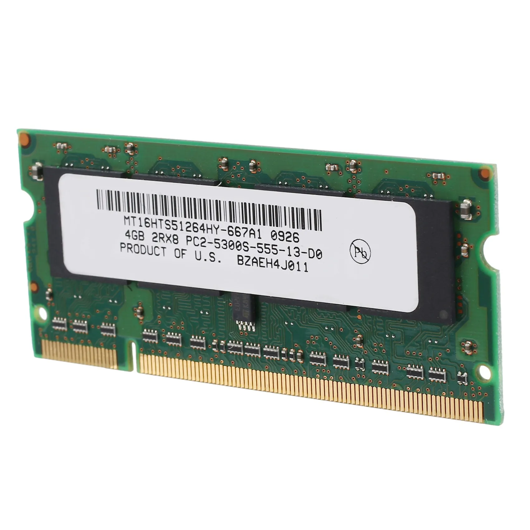 4 GB ram за лаптоп DDR2 667mhz PC2 5300 sodimm памет 2RX8 200 контакти за лаптоп памет Intel AMD