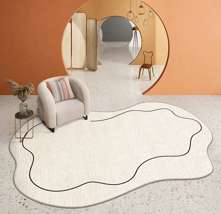 Скандинавски стил, Нередовен килим за хол, малка странична подложка за спални, Гетерогональные килими, Диван, масичка за кафе, килимче за пода, подложка за антре 0