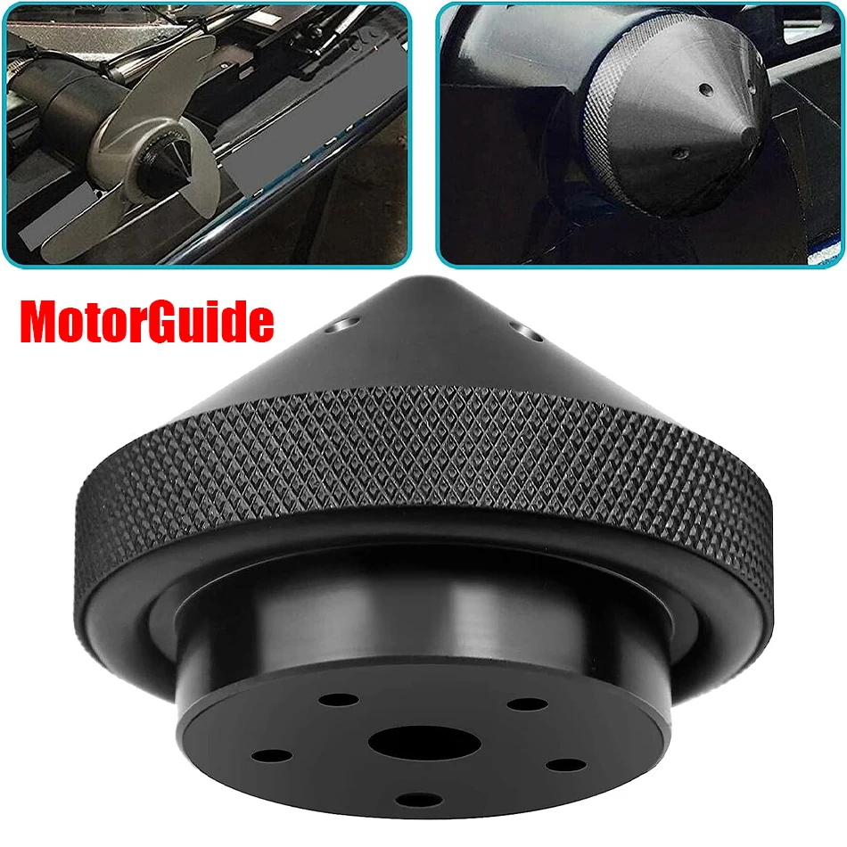 Черна гайка за закрепване троллингового на двигателя TM, е съвместима с MotorGuide X3 X5 XI3 XI5, Motorguide Trolling Motor GFEL-MG-R-DP