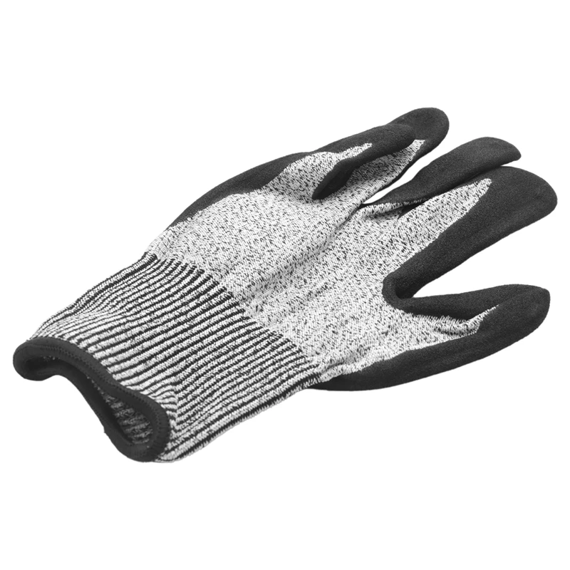 Нови ръкавици 5-то ниво, Устойчиви На гумата, 3D Comfort Stretch Fit, Здрава Пяна Power Grip от нитрил, Не се Признават за контакт с храни Fda, Smart Touch, Th