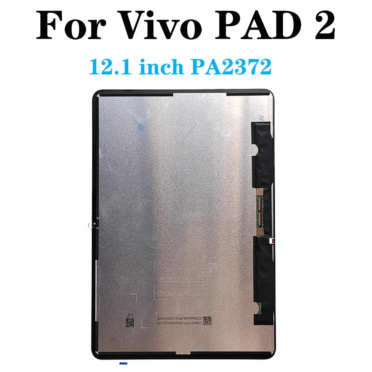 12,1-инчов оригинален LCD дисплей за матрица Vivo PAD2 PA2372 сензорен екран за ремонт дигитайзер