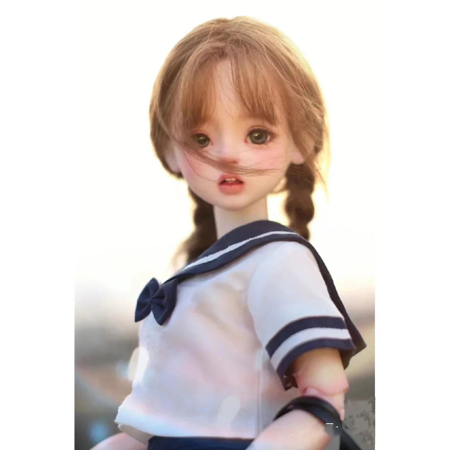 1/4 BJD Кукла Материал смола Момиче Кукла НАПРАВИ си САМ Прекрасно Момиче Кукла без грим Кукла, играчка Подарък на едно момиче