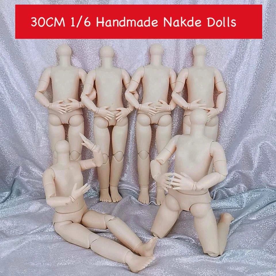 30 см Оригиналната кукла ръчно изработени BJD САМ Naked 1/6 с подвижни стави Модни аксесоари за кукли Гол направи си САМ Играчка