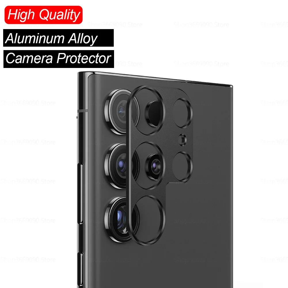 s24ultra Case Метално Защитно покритие на Камерата на Samsung Galaxy S24 Ultra Plus S 24 5G От Алуминиева Сплав С Пръстен За Обектив на Задната Камера Дрън 0