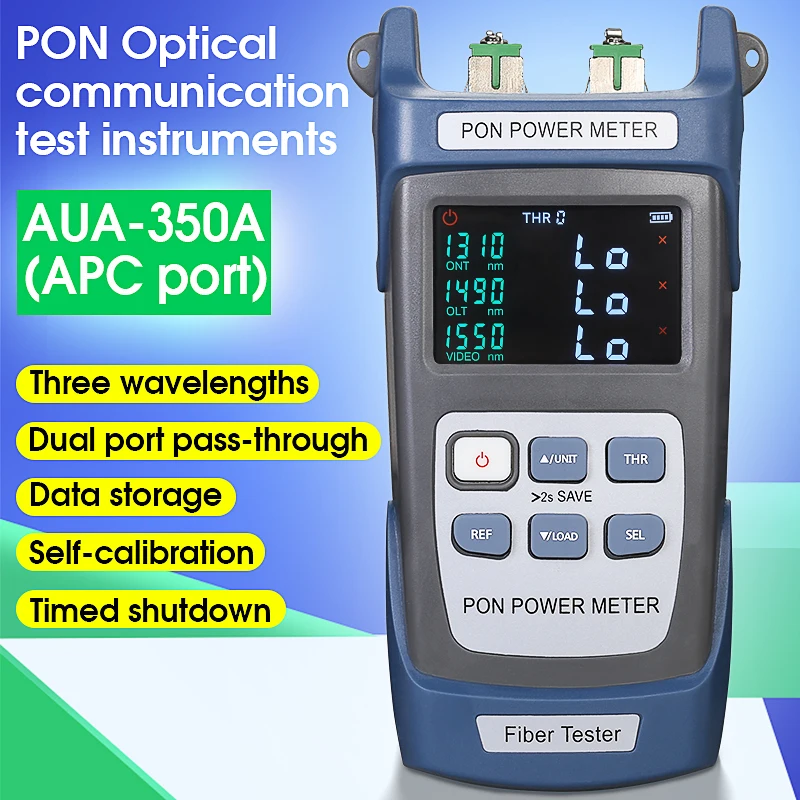 COMPTYCO оптичен електромера PON AUA-350A/U APC/UPC 1310/1490/1550nm FTTX/ONT/OLT PON OPM Безплатна доставка