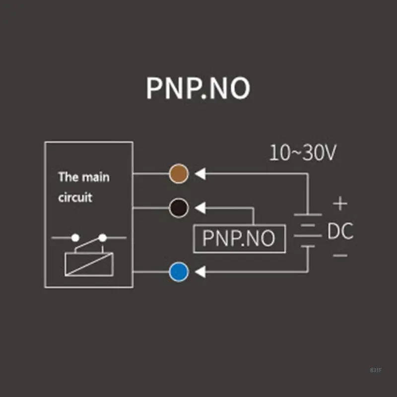 Индуктивен безконтактен сензор за близост M12 PNP Нормално разомкнут за постоянен ток 6-36 В Разстояние на откриване на 4 мм ± 10% LJ12A3-4-Z/BY 1