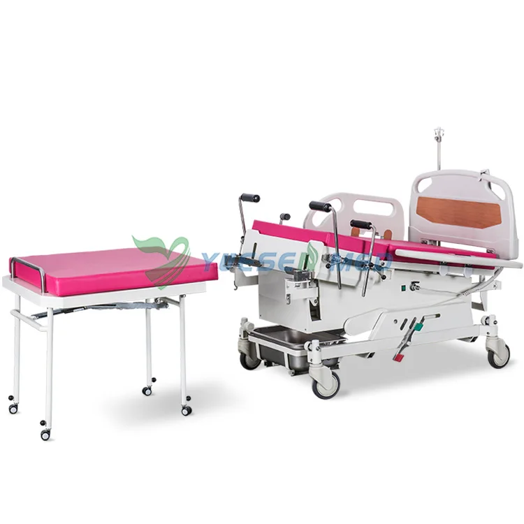 Нова дизайнерска дамски наблюдателната легло за гинекологични прегледи с многофункционални електрически гинекологични, за да проверите за раждане 2