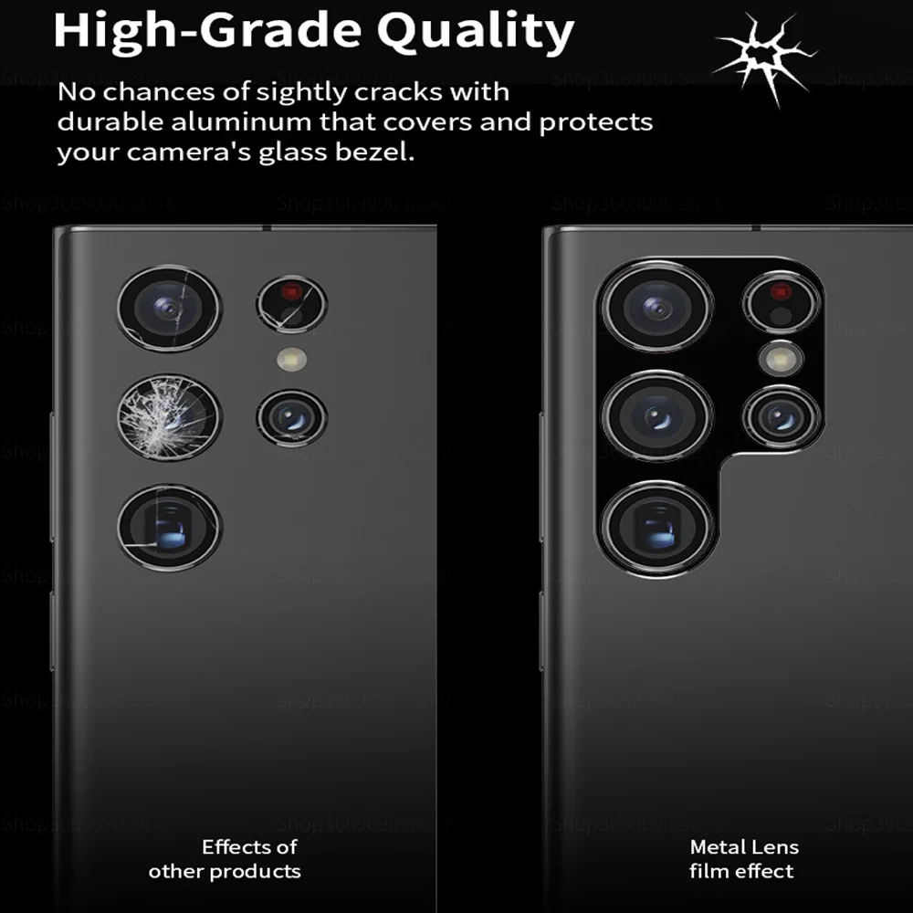 s24ultra Case Метално Защитно покритие на Камерата на Samsung Galaxy S24 Ultra Plus S 24 5G От Алуминиева Сплав С Пръстен За Обектив на Задната Камера Дрън 4
