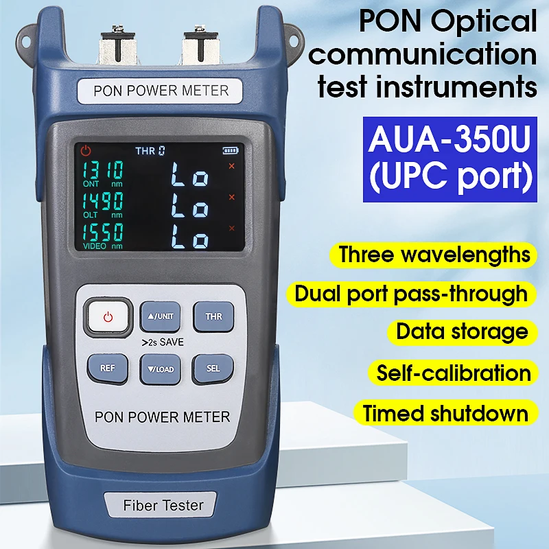 COMPTYCO оптичен електромера PON AUA-350A/U APC/UPC 1310/1490/1550nm FTTX/ONT/OLT PON OPM Безплатна доставка 4