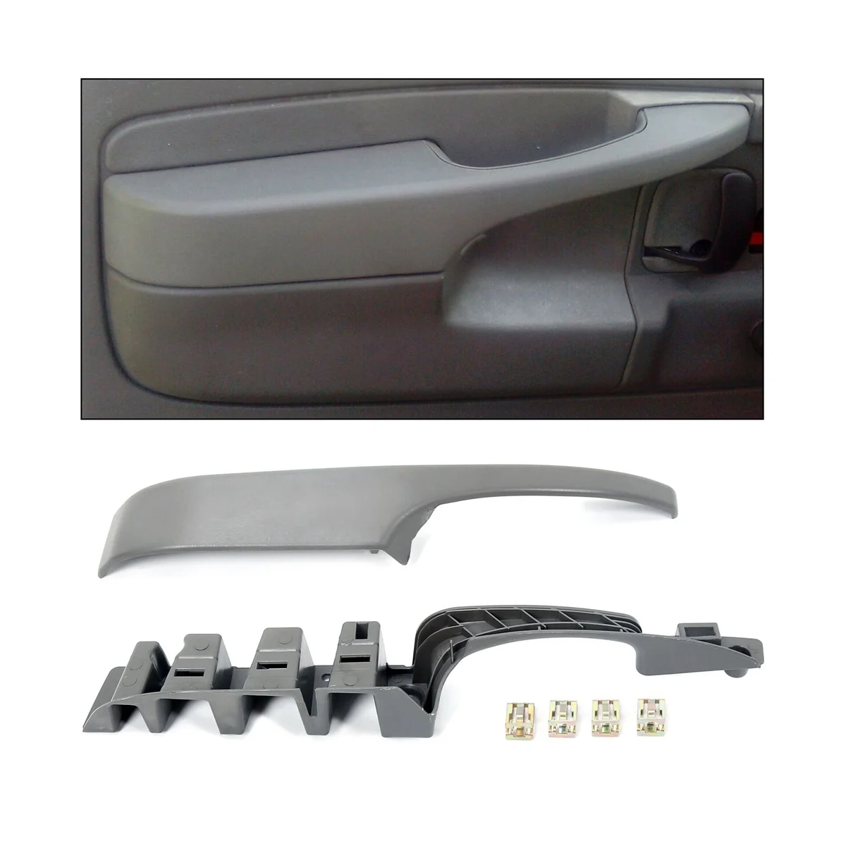 Размерът на LH и RH Вътрешна Врата копчето, Подлакътник 25750064 25750067 за Chevrolet Express за GMC Van Савана 2003-2019 5