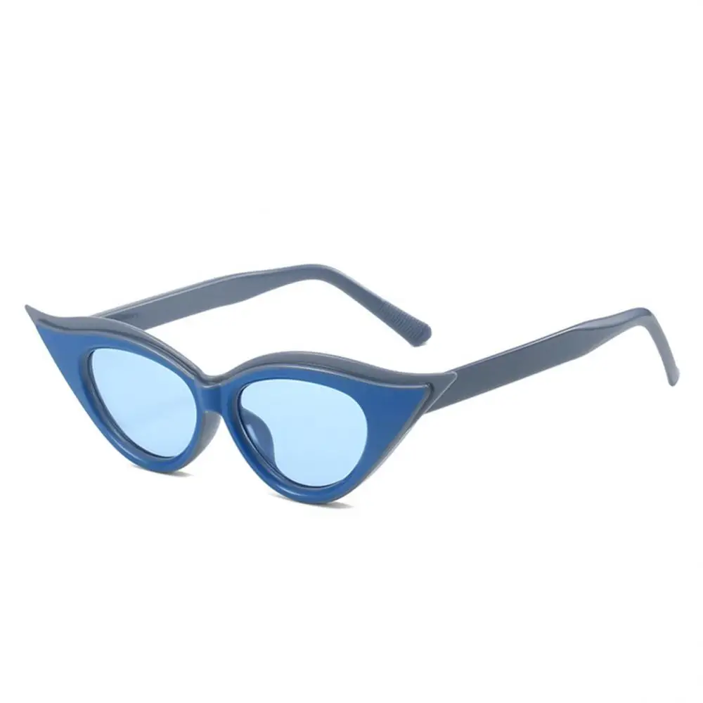 Персонални очила Хип-хоп Модел, показывающаяся на модния подиум, Слънчеви очила за момичета с кошачьим око 5