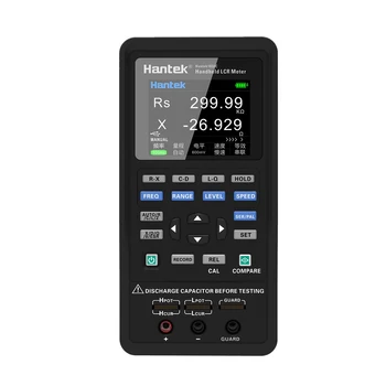 Hantek Handheld Digital LCR Метър 1833C Преносим цифров Мостово тестер индуктивност, капацитет на съпротива LCR 100 khz