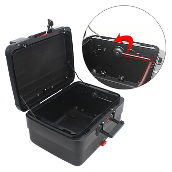 RTS Горната кутия, удължител за багажник, чанта за съхранение на каска, инструмент от алуминиева сплав за мотоциклет, джолан мотоциклет, аксесоари 3