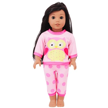 Аксесоари за розова кукольной дрехи 25 стилове за 18-инчовата момичета-американки и 43-сантиметровой кукли-Реборн, бебешка рокля на нашето поколение, куфар 3