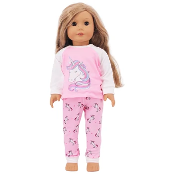 Аксесоари за розова кукольной дрехи 25 стилове за 18-инчовата момичета-американки и 43-сантиметровой кукли-Реборн, бебешка рокля на нашето поколение, куфар 5