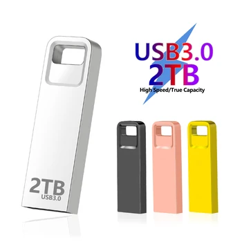 Високоскоростен USB 3.0 2 TB Черно Флаш-Диск 1 TB Memoria USB Flash Drive 512G Стик TYPE-C Cle USB Устройство на Портативен SSD Безплатна Доставка