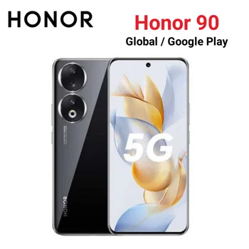 Глобален смартфон HONOR 90 Android 5G Мрежа 6,7-инчов 200-Мегапикселова Камера 5000 ма Мобилни телефони 256 GB / 512 GB ROM NFC Google Мобилен телефон