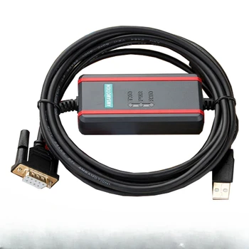 Кабел за програмиране USB-MD204L за XINJE OP320-A MD204L MD306L MD308L СЪС Сензорен Екран и Линията на зареждане на HMI