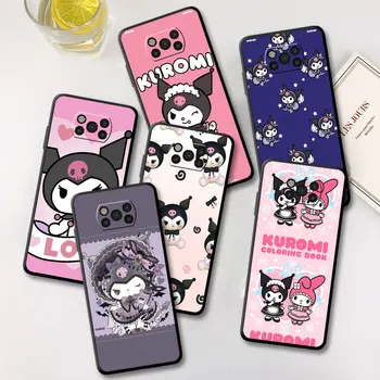 Калъф Hello Kitty Kuromi My Melody За Xiaomi Mi Poco X3 X4 NFC M3 Mi 11 11T 10t 9T 12 9 10T Lite Силиконова Задната част на Кутията на Телефона
