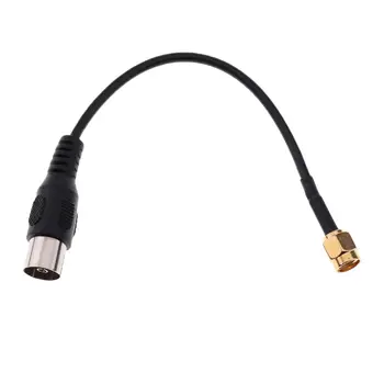 Конектор IEC-T TV PAL за линеен кабел RG174 - 165 мм
