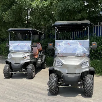Нова Градинска правни възможности за стопанска дейност соларен панел с висока проходимост със скръстени седалки за 6 пътници за възрастни на колички за голф
