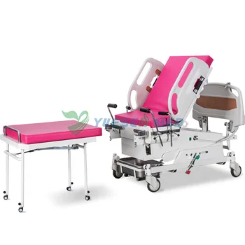 Нова дизайнерска дамски наблюдателната легло за гинекологични прегледи с многофункционални електрически гинекологични, за да проверите за раждане 1