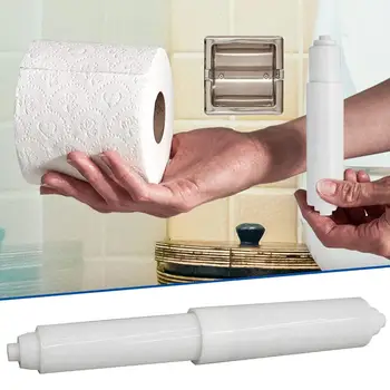 Подмяна на ролки за тоалетна хартия Пружина държач за тоалетна хартия Подмяна на пръчки Инсталация за контролирано шпиндела Лесно Roller