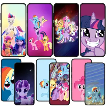 Популярният телефон My Littles Ponys с прекрасен мек калъф за Samsung Galaxy Note 20 Ultra 10 8 9 S10 Lite S9 Plus A71 A70 A02S A6 Case