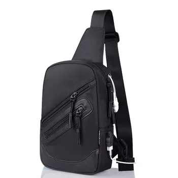поясная чанта-раница за Sharp Aquos V6 (2022), найлон, съвместима с електронни книги, планшетами -черен 0