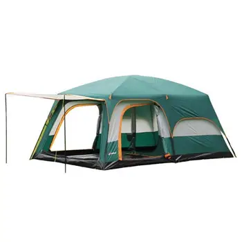 Размер на семейния кемпинговой палатки на 8-10 души 14 